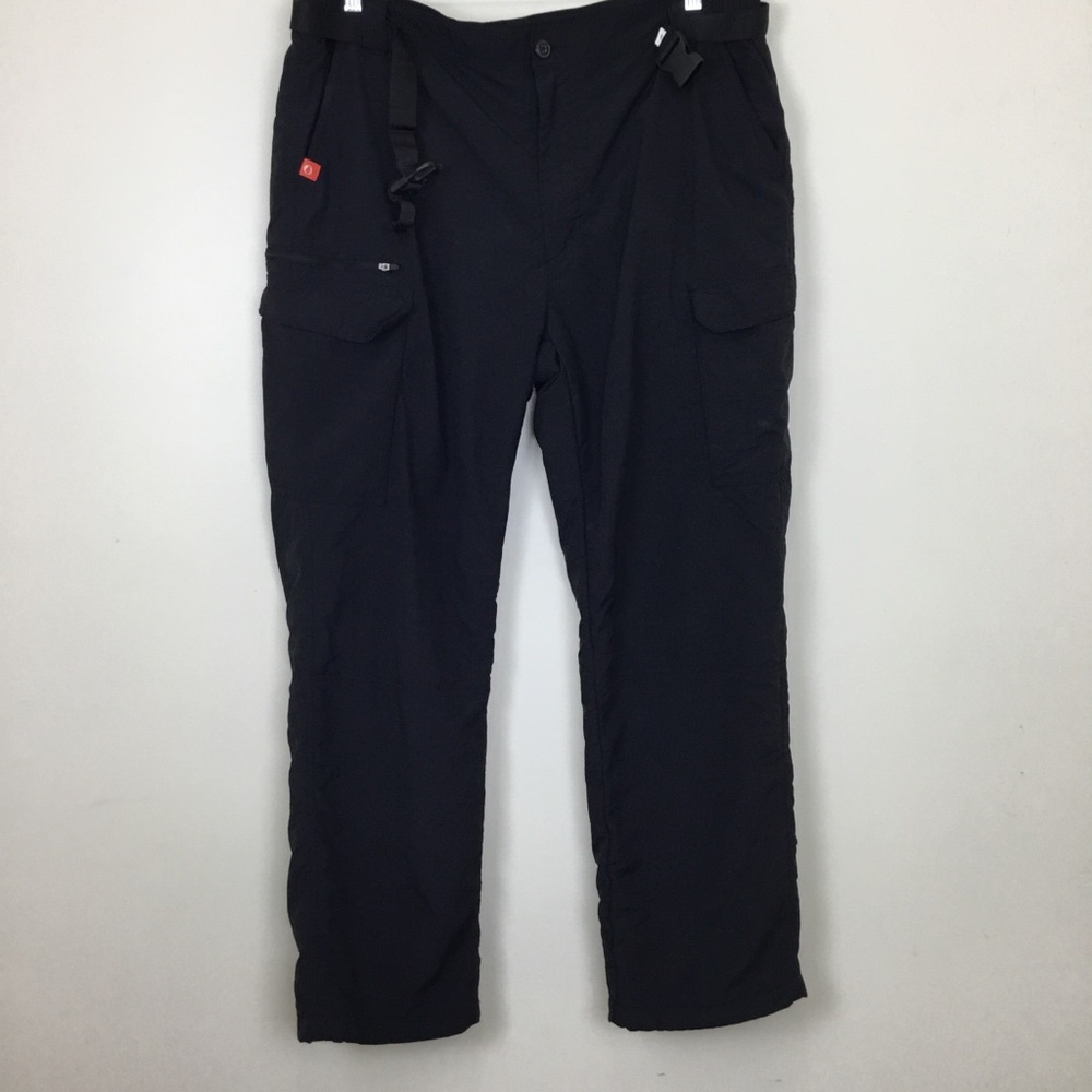 The American Outdoorsman Cargo Pants Men's 36 30 Black All Weather Thermal Lined